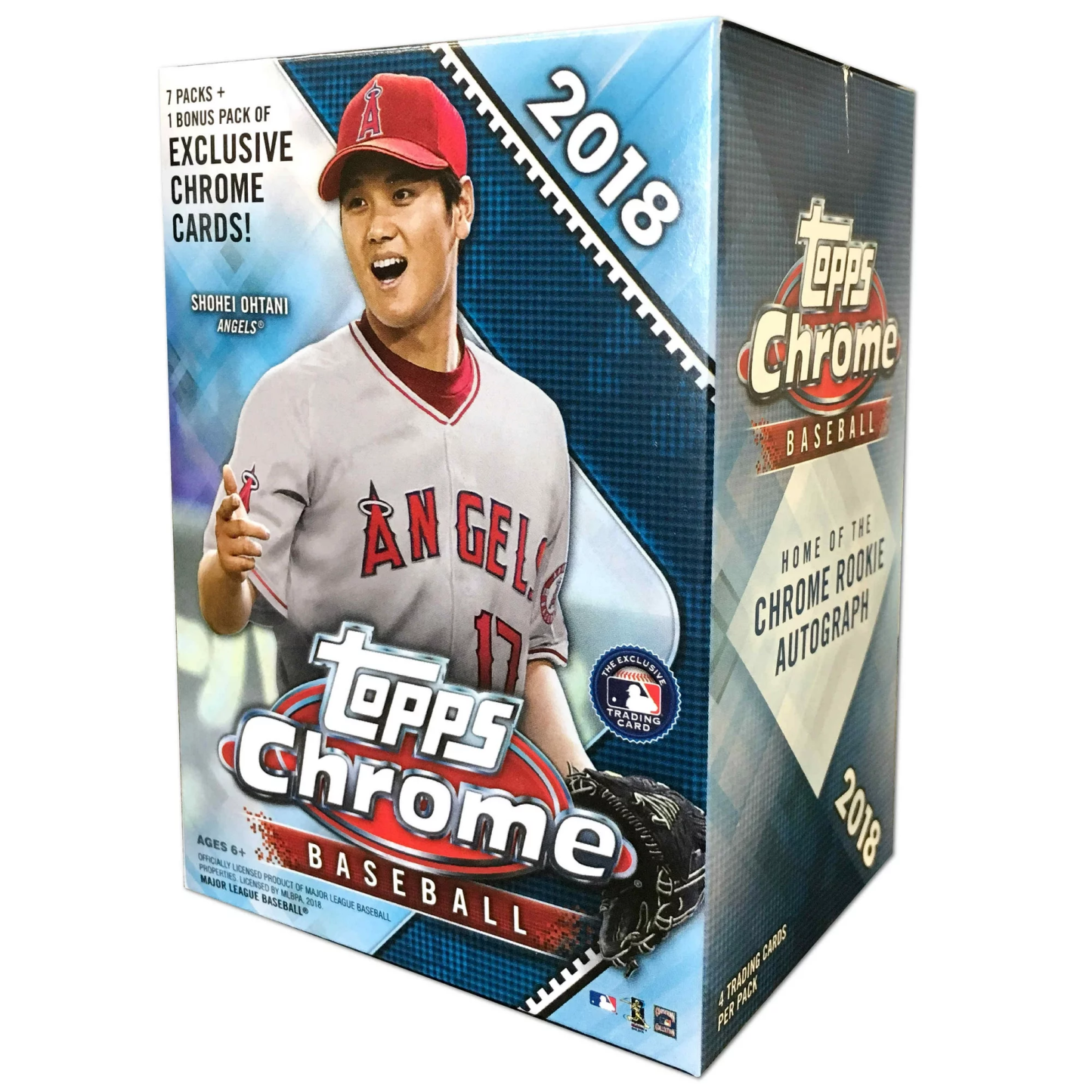 2018 Topps Chrome Baseball Hobby Jumbo Box